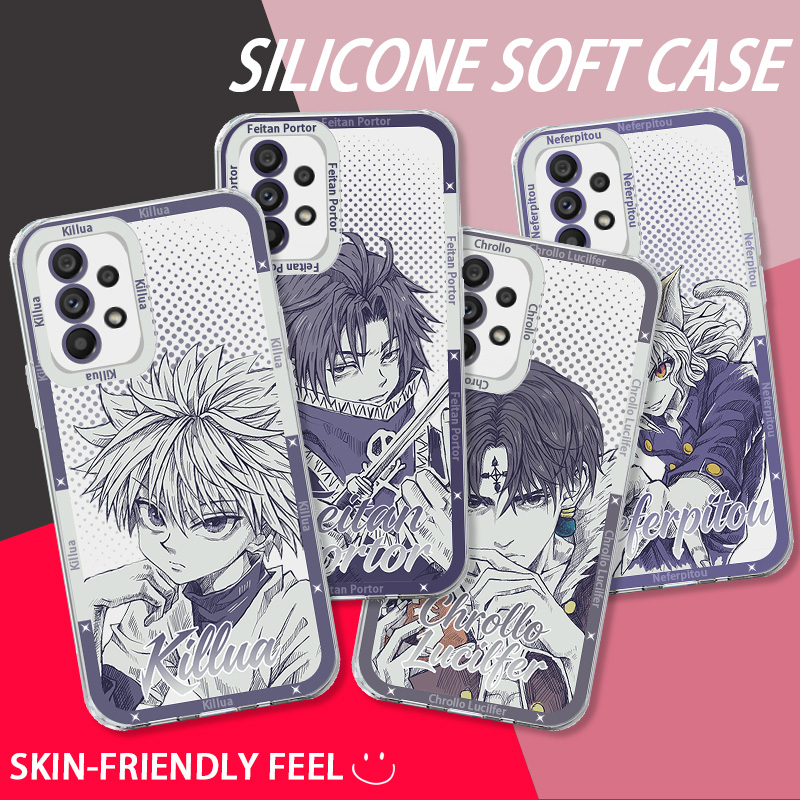 Samsung Galaxy A55 - HUNTER×HUNTER Killua Hisoka hoesje voor Samsung