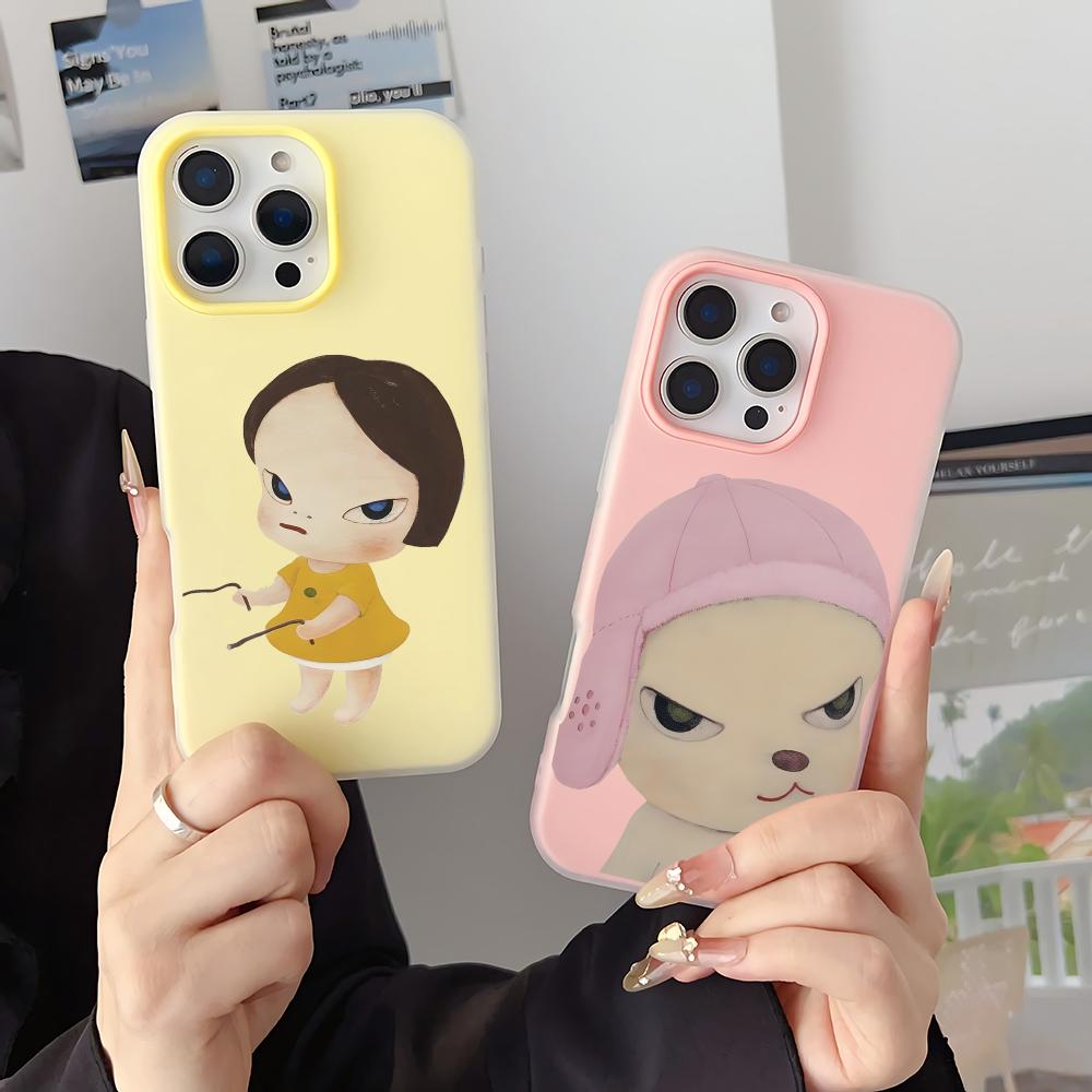 Apple Iphone 16 - Artist Y-Yoshitomo Nara Telefoonhoesje voor iPhone