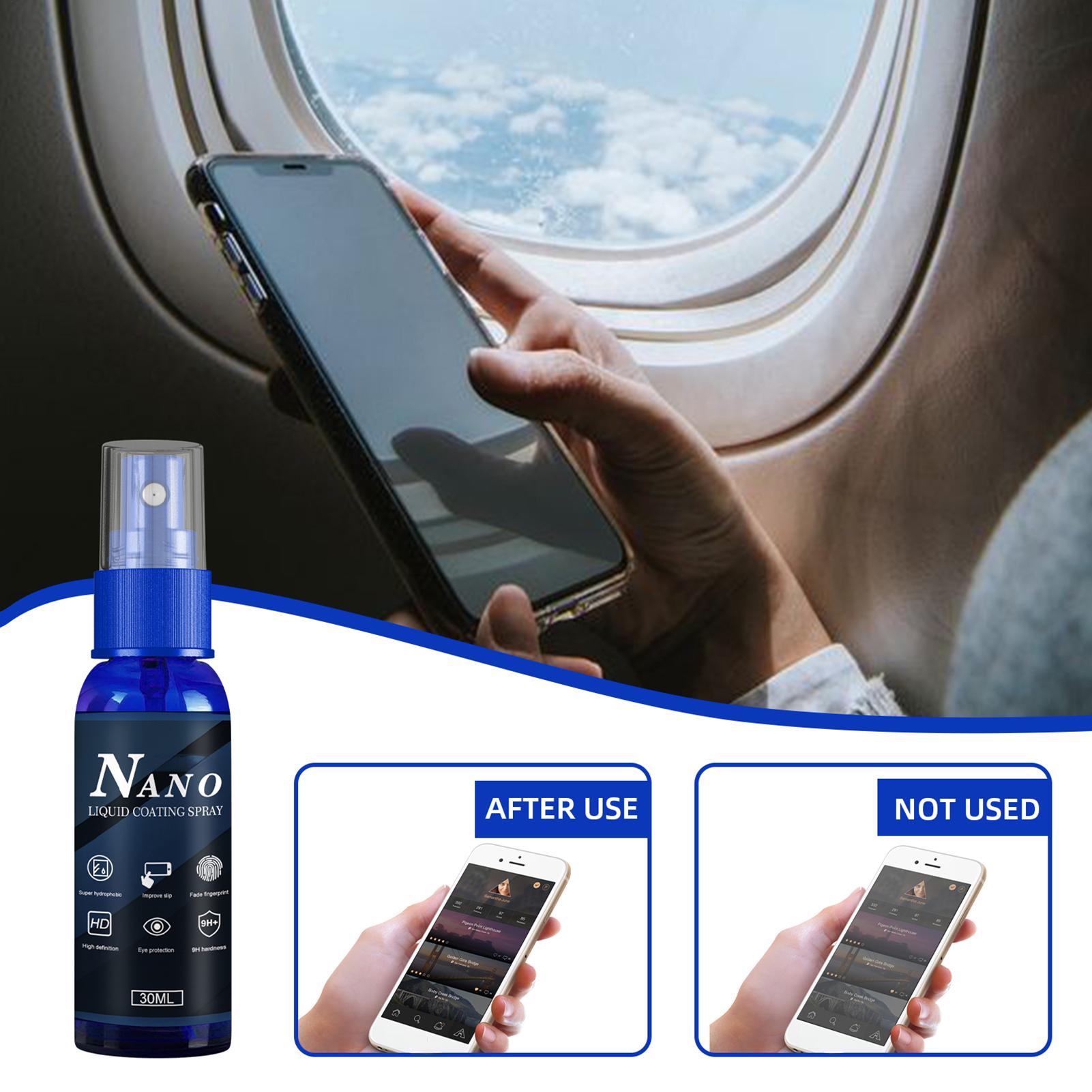 Oleophobic Coating Spray - 30ml Anti-kras Coating Beschermingsspray Hydrofobe Oleofobe
