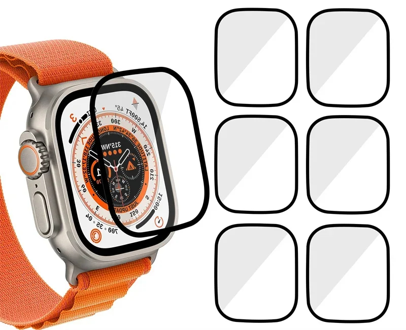 Smartwatch Screen Film - 3D gehard glas screenprotector geschikt voor