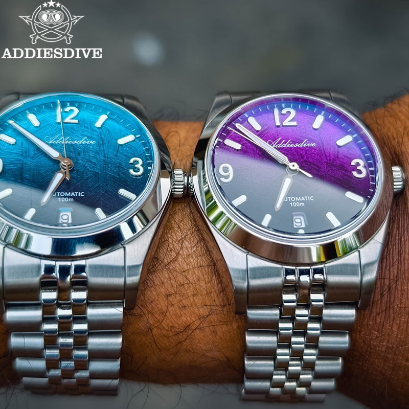 Anti Blue Light Film - ADDIESDIVE Nieuwe Automatische Mechanische Horloge AD2547