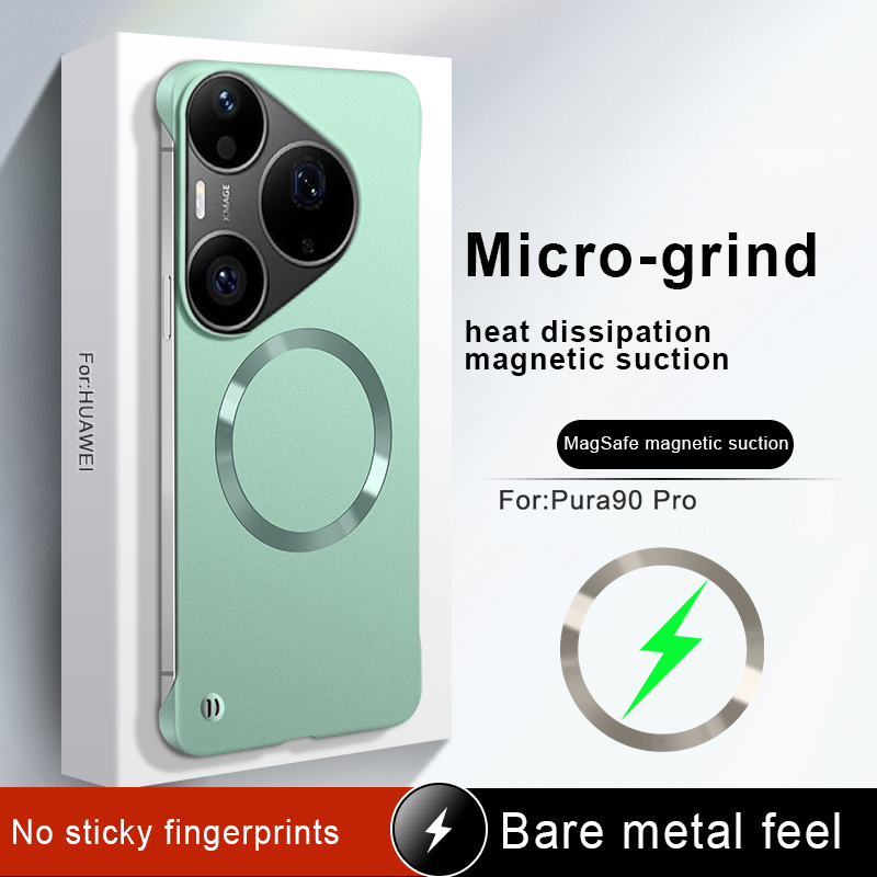 Huawei Pura 70 - Magnetische dunne modieuze telefoonhoes voor Huawei