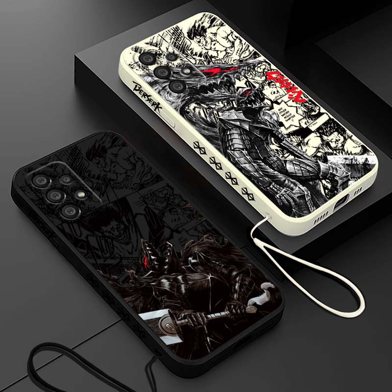 Samsung Galaxy A55 - Hot Anime Berserk Zodd Guts hoesje