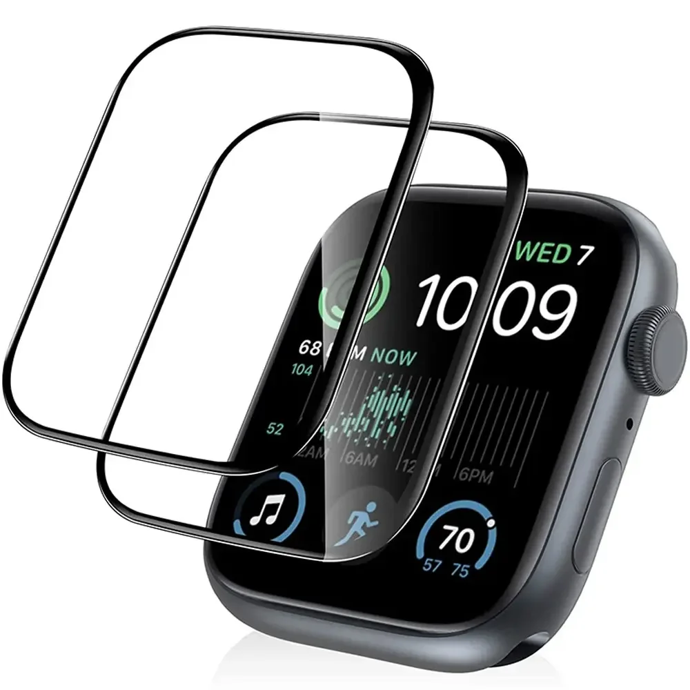 Smartwatch Screen Film - Volledig gebogen schermbeschermer voor Apple Watch