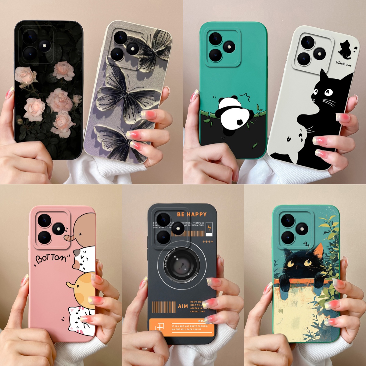 Realme Note 50 - Voor Realme Note 50 Case Voor
