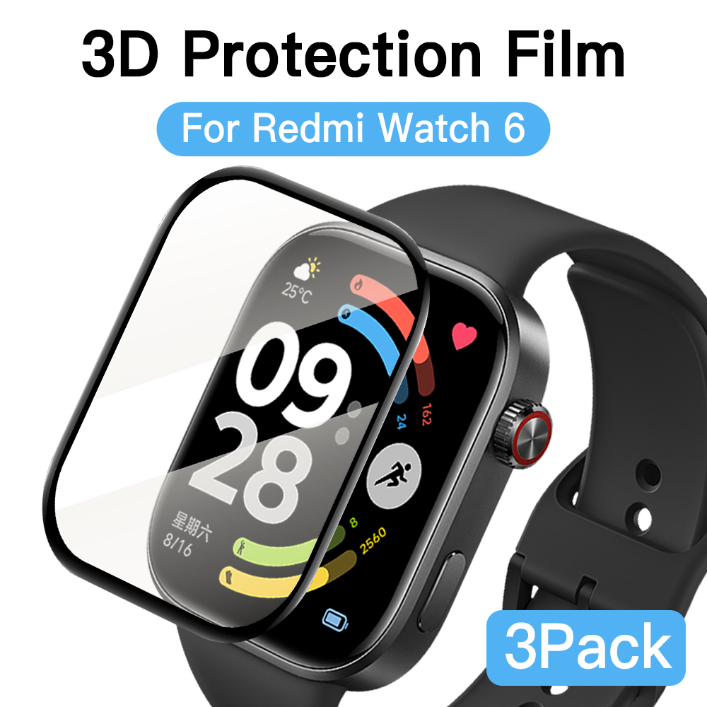 Anti Blue Light Film - 3Pack 3D Zachte Screen Protector Voor