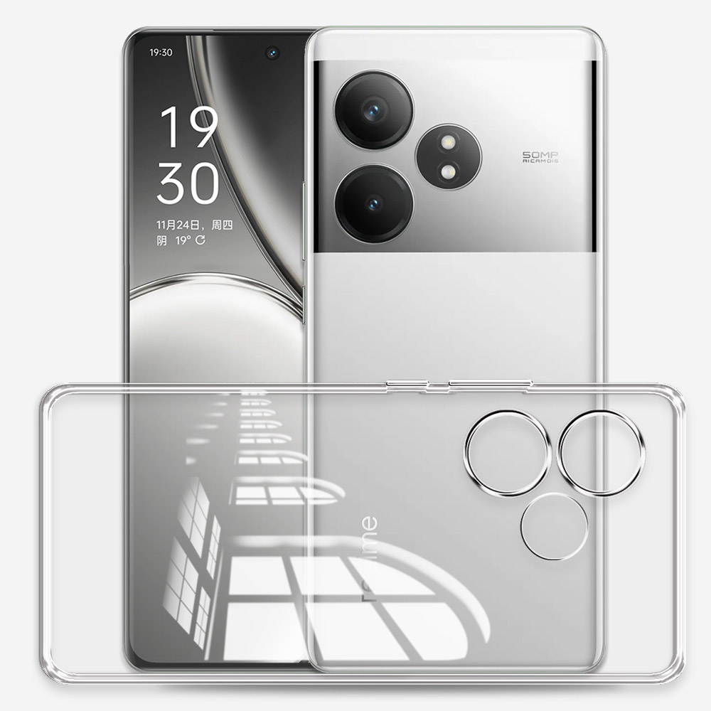 Voor Realme GT 6T Case Silicon - Realme Gt 6 recensie en prijs