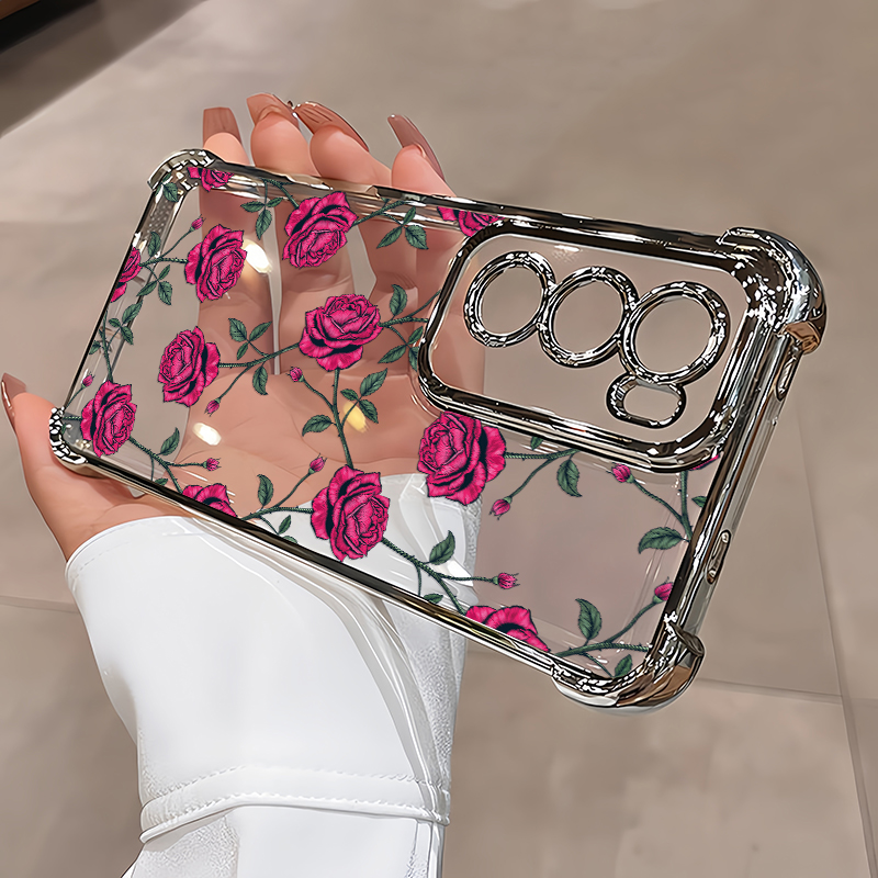 Telefoonhoesje met roosbloemen - Vivo V40 recensie en prijs