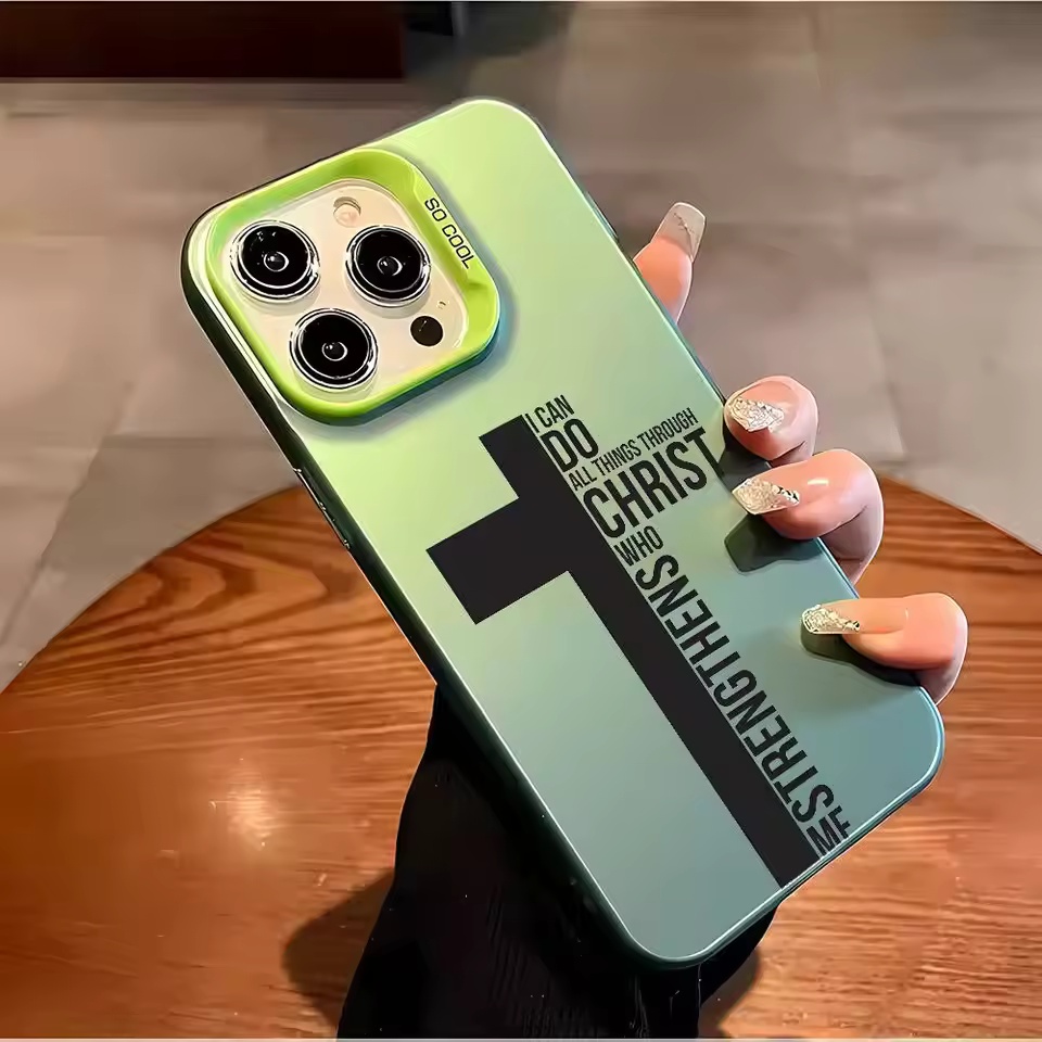 Anti-vingerafdruk Cross Bible  - Apple Iphone 15 recensie en prijs