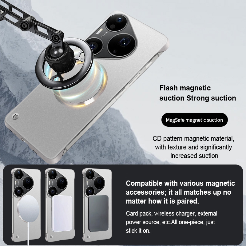Magnetische dunne modieuze tel - Huawei Pura 70 recensie en prijs