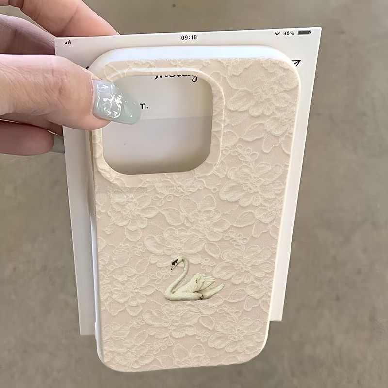 Telefoonhoesje met kant-zwaanp - Apple Iphone 16 recensie en prijs