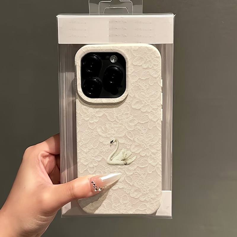Telefoonhoesje met kant-zwaanp - Apple Iphone 16 recensie en prijs