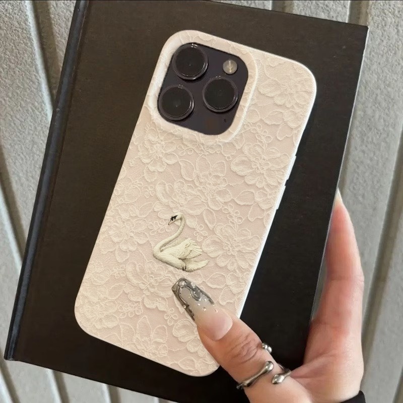 Telefoonhoesje met kant-zwaanp - Apple Iphone 16 recensie en prijs