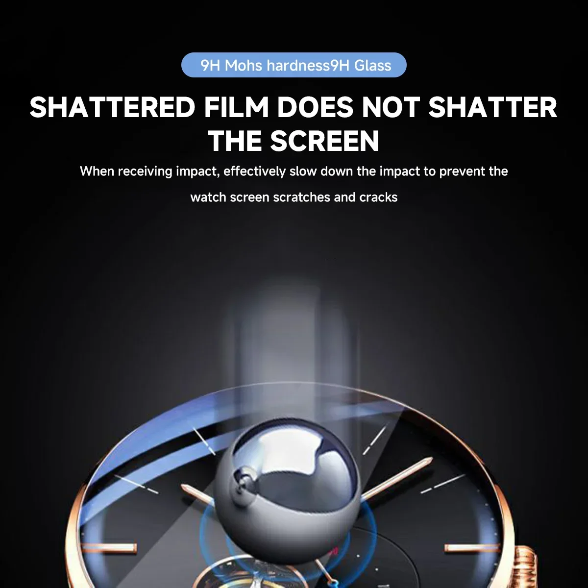 26-46mm Universele Gehard Glas - Smartwatch Screen Film recensie en prijs
