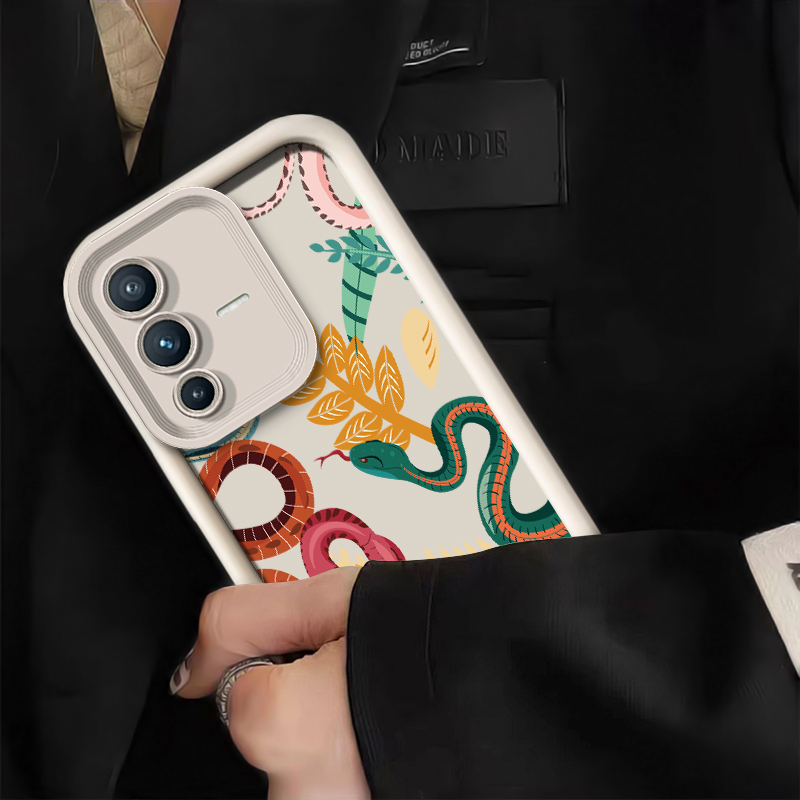 Luxe slangenprint telefoonhoes - Vivo V40 recensie en prijs