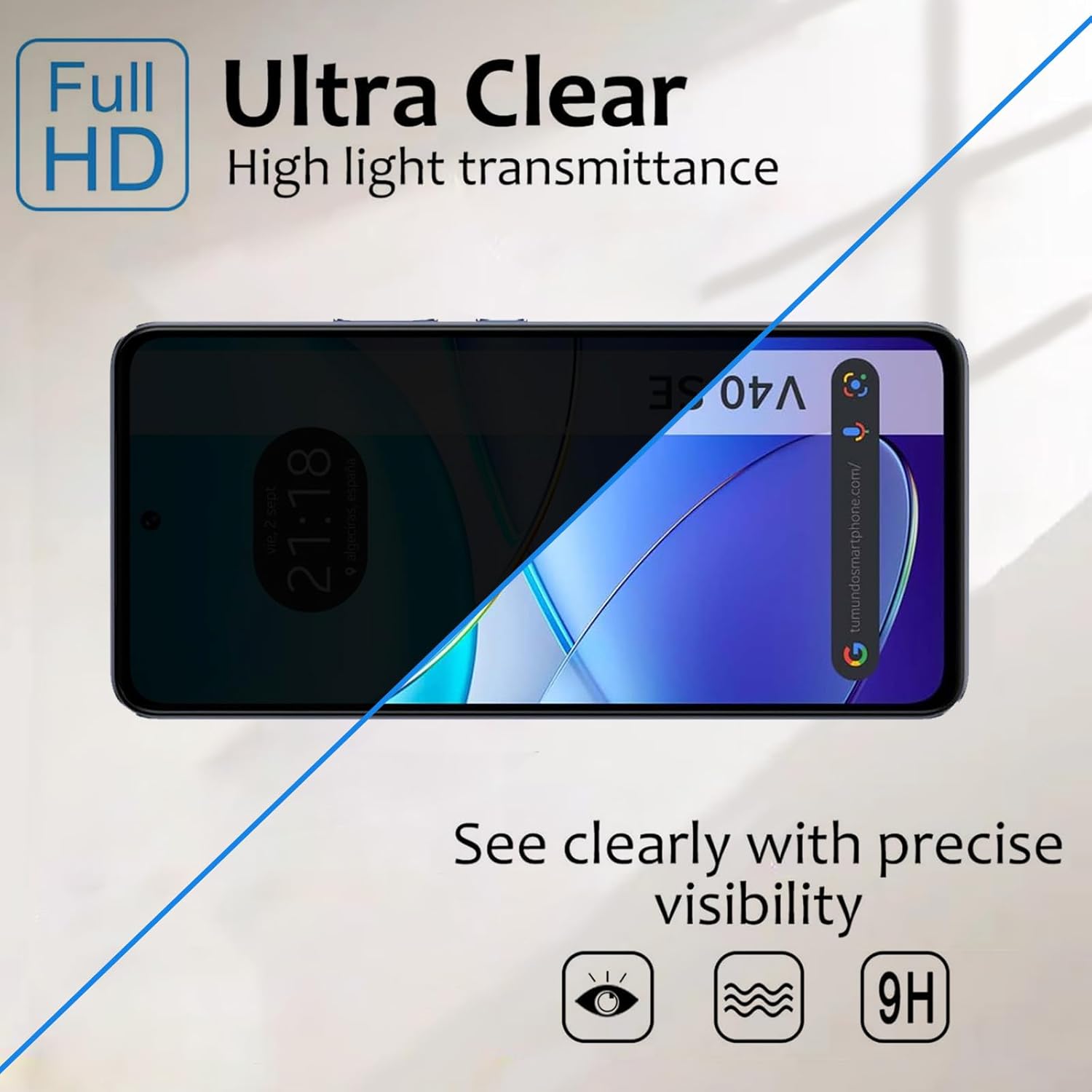 Voor VIVO V40 SE Anti Spy geha - Vivo V40 recensie en prijs