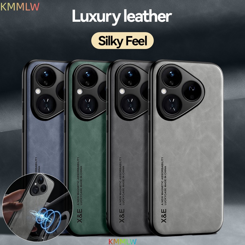 Luxe lederen hoes voor Huawei  - Huawei Pura 70 recensie en prijs