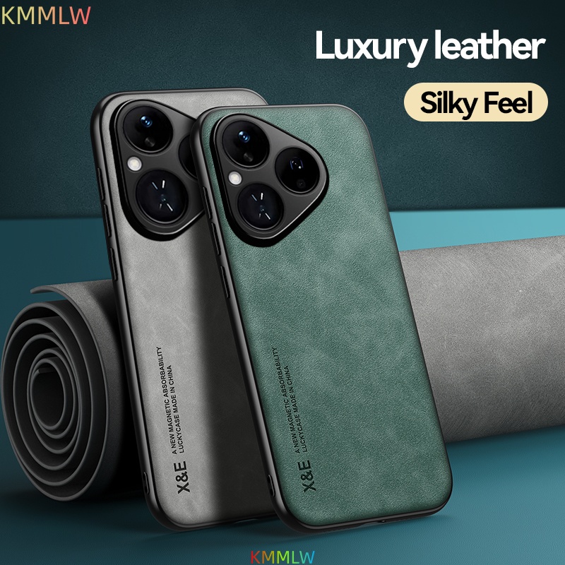 Luxe lederen hoes voor Huawei  - Huawei Pura 70 recensie en prijs