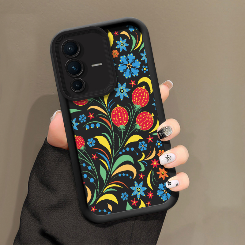 Bloemen Telefoonhoesje Voor Vi - Vivo V40 recensie en prijs