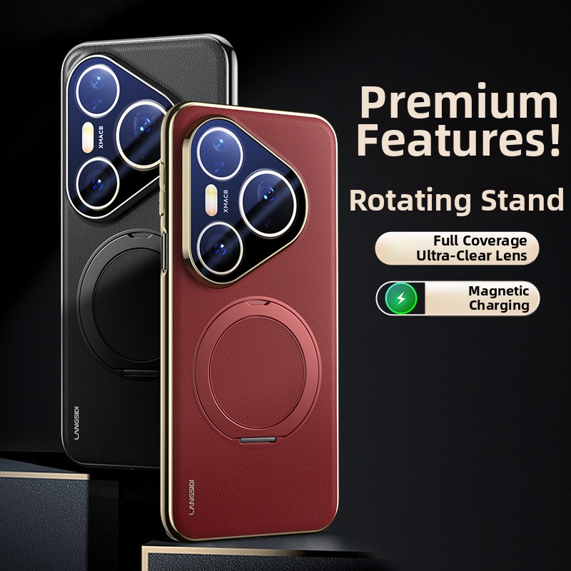 Magnetische lederen hoes voor  - Huawei Pura 70 recensie en prijs